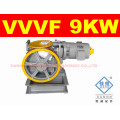 Ascensor de 630kg VVVF pasajero orientada máquina de Motor